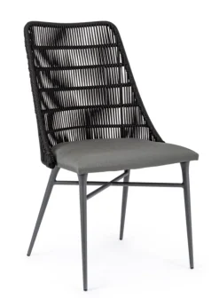 Discount Bizzotto SEDIA ANTRACITE - TABLITA