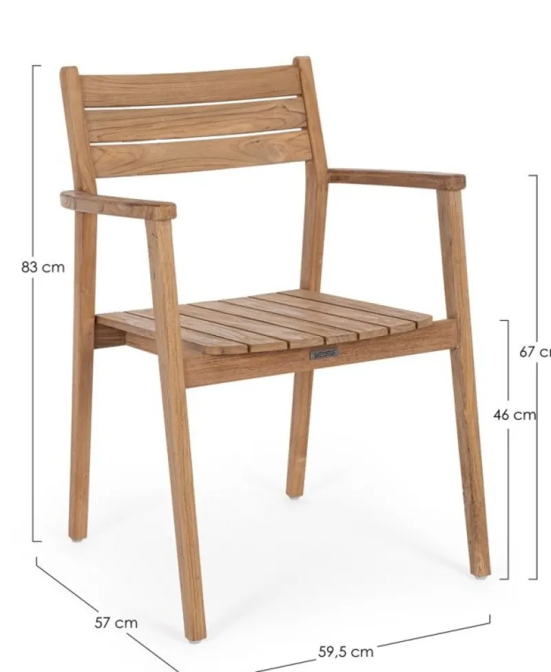 Hot Bizzotto SEDIA C-BR ADRIEL