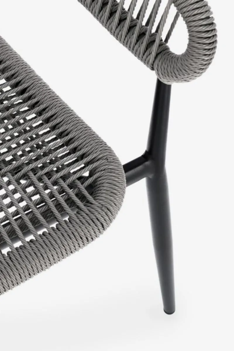 Bizzotto SEDIA C-BR ALGAIDA ANTRACITE/GRIGIO