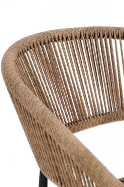 Hot Bizzotto SEDIA C-BR ALGAIDA ANTRACITE/NATURAL