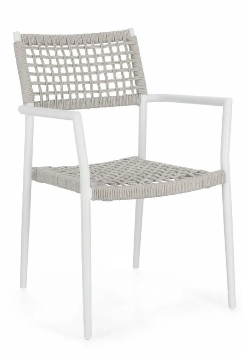 Hot Bizzotto SEDIA C-BR CALETA BIANCO