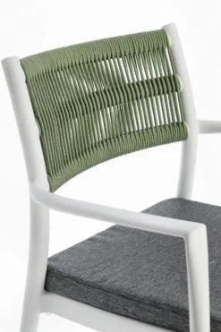 Clearance Bizzotto SEDIA C-BR C-C ALVIN BIANCO/VERDE