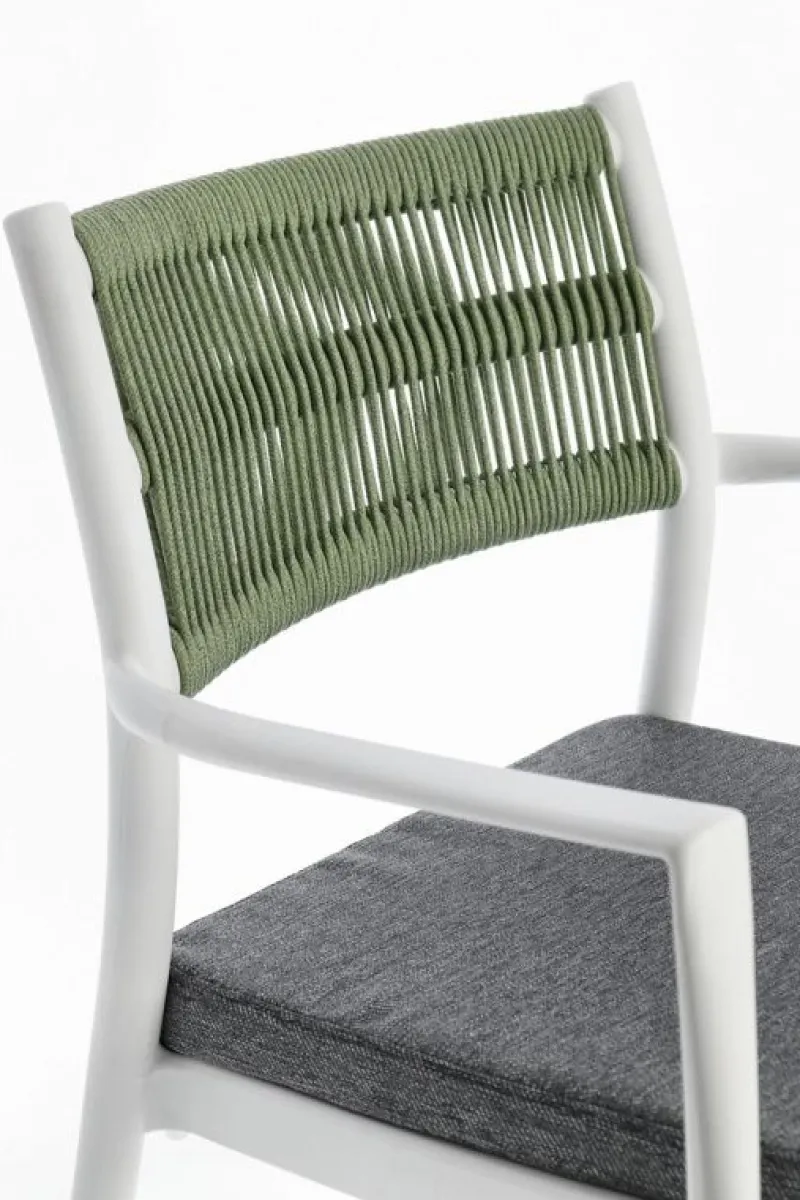 Clearance Bizzotto SEDIA C-BR C-C ALVIN BIANCO/VERDE