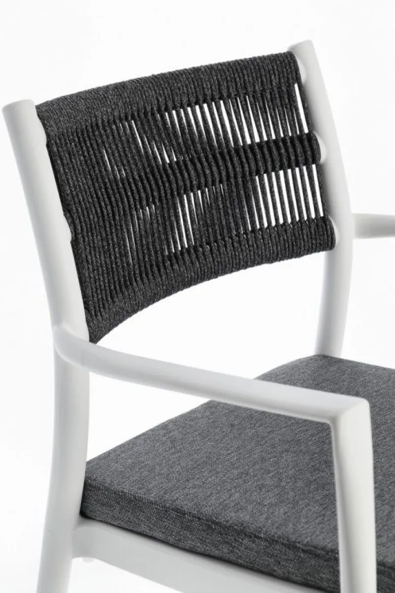 Sale Bizzotto SEDIA C-BR C-C ALVIN BIANCO/GRIGIO SCURO