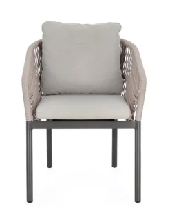 Bizzotto SEDIA C-BR C-C GALDANA ANTRACITE/KHAKI