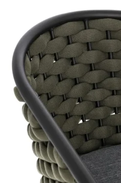 Online Bizzotto SEDIA C-BR C-C MARGALIDA ANTRACITE/VERDE