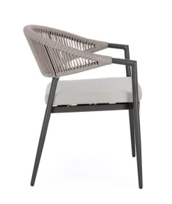 Sale Bizzotto SEDIA C-BR C-C MILLOR ANTRACITE/KHAKI