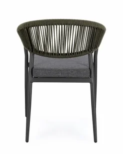 Hot Bizzotto SEDIA C-BR C-C MILLOR ANTRACITE/VERDE