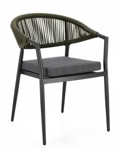 Best Bizzotto SEDIA C-BR C-C MILLOR ANTRACITE/VERDE