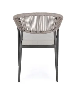 Discount Bizzotto SEDIA C-BR C-C MILLOR ANTRACITE/KHAKI