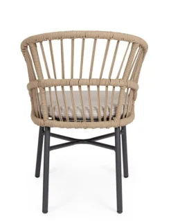 Outlet Bizzotto SEDIA C-BR C-C ODIVELAS BEIGE