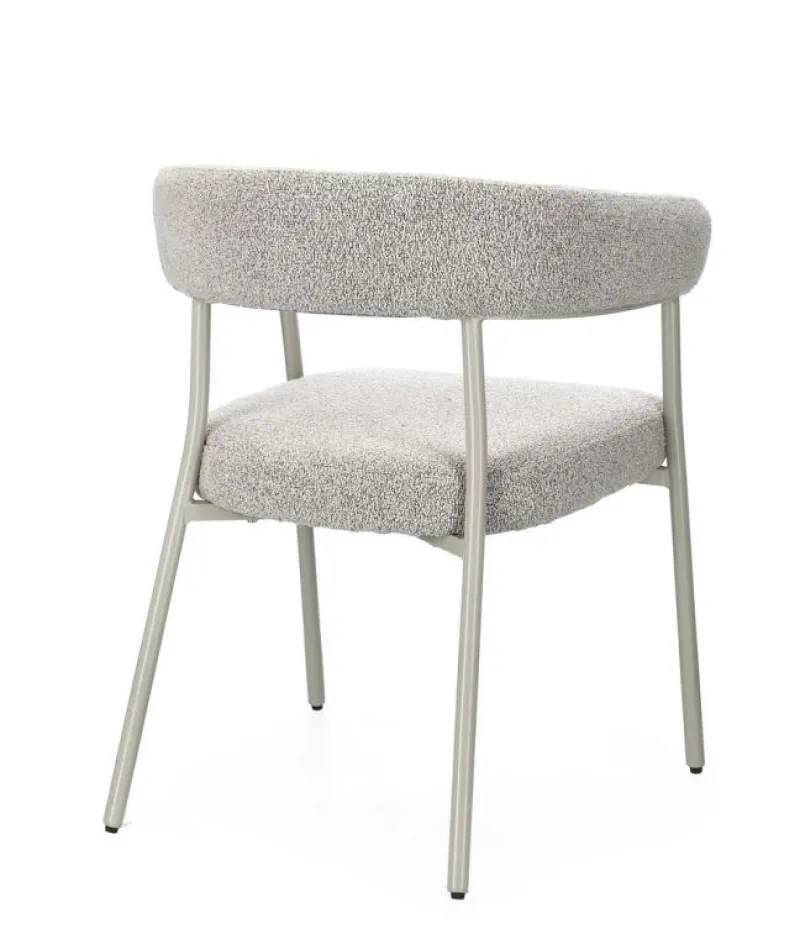 Online Bizzotto SEDIA C-BR GIAELE WARM GREY/TORTORA