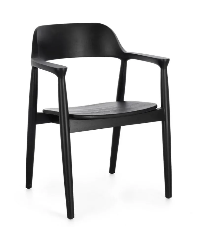 Hot Bizzotto SEDIA C-BR IDRIS NERO