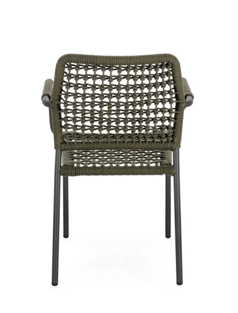 Online Bizzotto SEDIA C-BR RAJADA ANTRACITE/VERDE