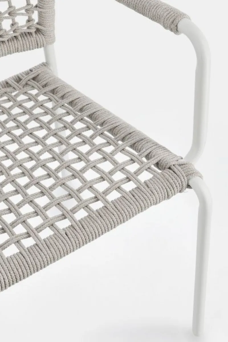 Outlet Bizzotto SEDIA C-BR RAJADA BIANCO