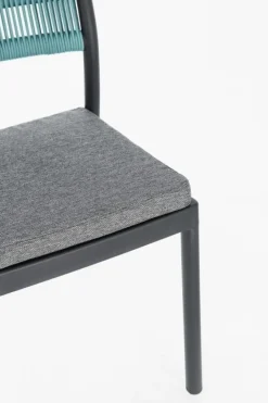 Bizzotto SEDIA C-C ALVIN ANTRACITE/AVIO