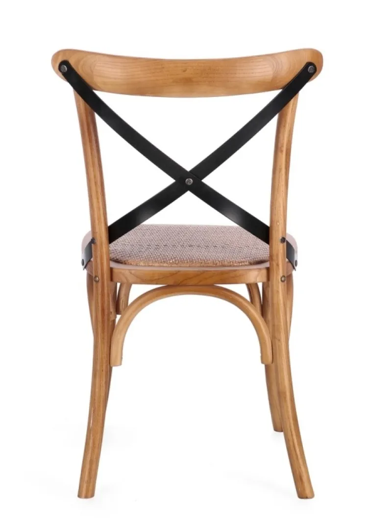 Online Bizzotto SEDIA CROSS METAL NUT