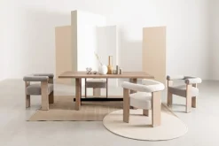 Online Bizzotto SEDIA EFFETTO BOUCLE' NATURALE GRIGIO - AGAPE