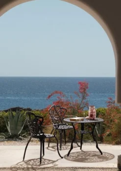 Bizzotto SEDIA IN ALLUMINIO ANTRACITE - VICTORIA