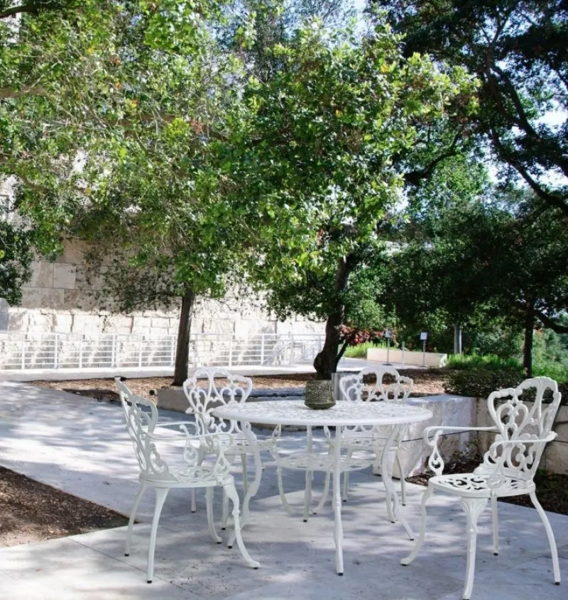 Outlet Bizzotto SEDIA IN ALLUMINIO BIANCA - VICTORIA