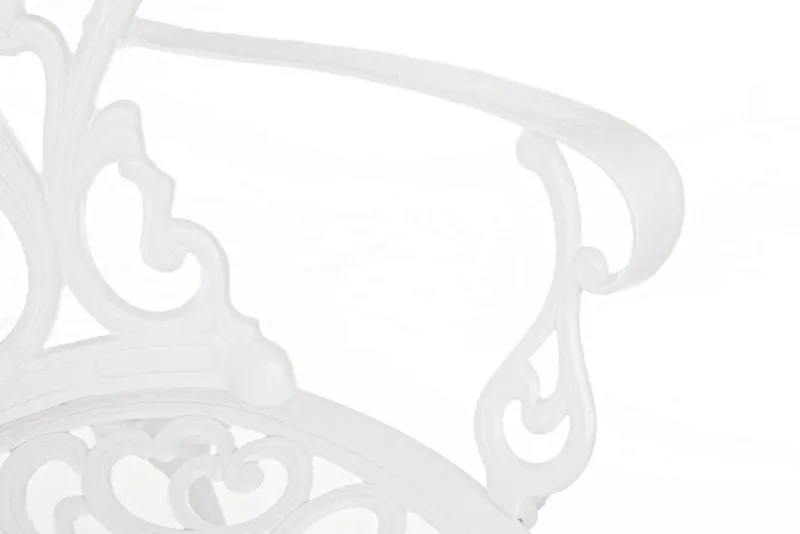 Outlet Bizzotto SEDIA IN ALLUMINIO BIANCA - VICTORIA