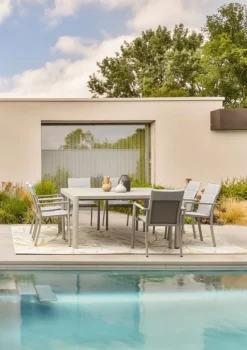 Bizzotto SEDIA IN ALLUMINIO IMPILABILE - KONNOR