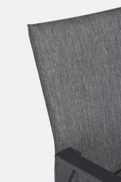 Online Bizzotto SEDIA IN ALLUMINIO IMPILABILE ANTRACITE JX55 - ODEON