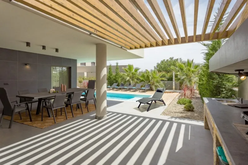 Online Bizzotto SEDIA IN ALLUMINIO IMPILABILE ANTRACITE JX55 - ODEON