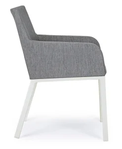 New Bizzotto SEDIA IN ALLUMINIO LUNAR - OWEN