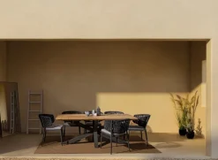 Clearance Bizzotto SEDIA IN CORDA ANTRACITE WG21 - NOELIA