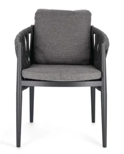 Best Bizzotto SEDIA IN CORDA ANTRACITE WG21 - JACINTA