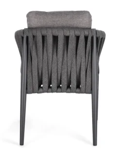 Best Bizzotto SEDIA IN CORDA ANTRACITE WG21 - JACINTA