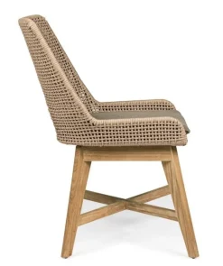 Clearance Bizzotto SEDIA IN CORDA PER ESTERNO TORTORA - HESPERIA