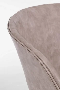 Best Bizzotto SEDIA IN ECOPELLE BEIGE - WARHOL