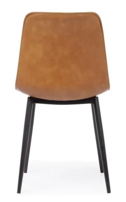Online Bizzotto SEDIA IN ECOPELLE COLOR CUOIO - KYRA