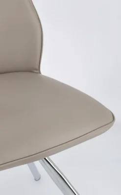 Bizzotto SEDIA IN ECOPELLE TORTORA - MAXWELL