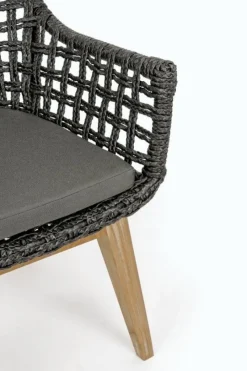 Sale Bizzotto SEDIA IN FIBRA SINTETICA NERA - MADISON