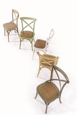 Sale Bizzotto SEDIA IN LEGNO BIANCA - CROSS