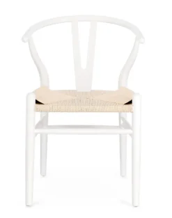 Discount Bizzotto SEDIA IN LEGNO BIANCO - ARTAS