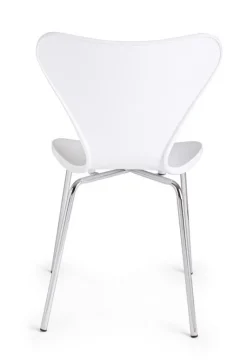 Bizzotto SEDIA IN PLASTICA BIANCA - TESSA