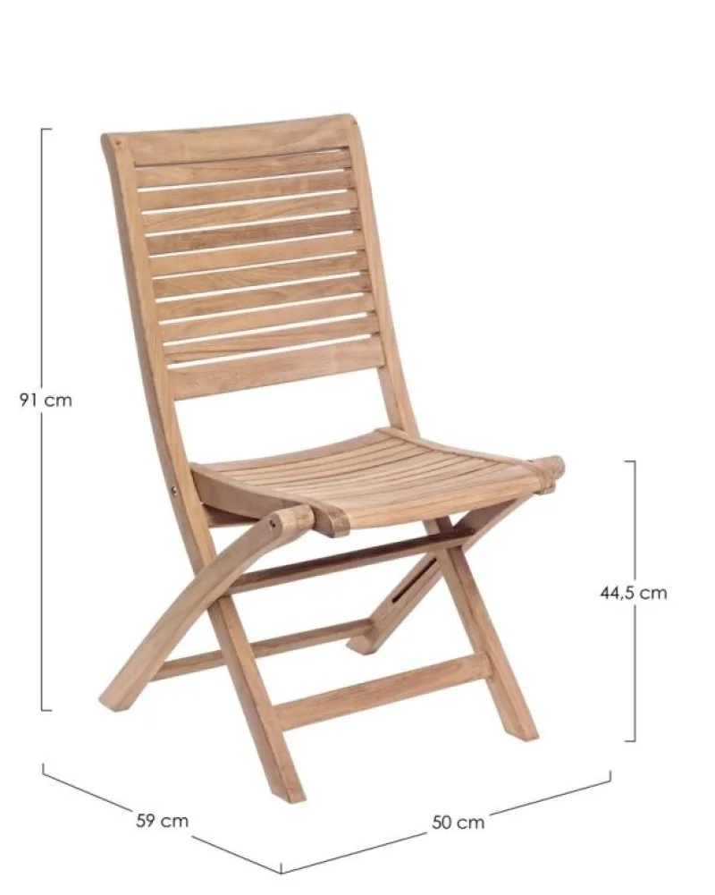 Best Bizzotto SEDIA IN TEAK PIEGHEVOLE - MARYLAND