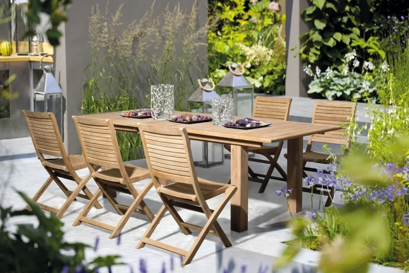 Best Bizzotto SEDIA IN TEAK PIEGHEVOLE - MARYLAND