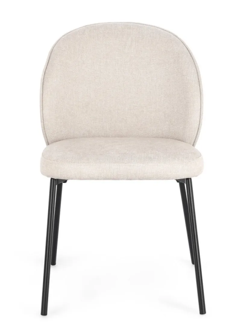 Bizzotto SEDIA IN TESSUTO BEIGE - WENDY