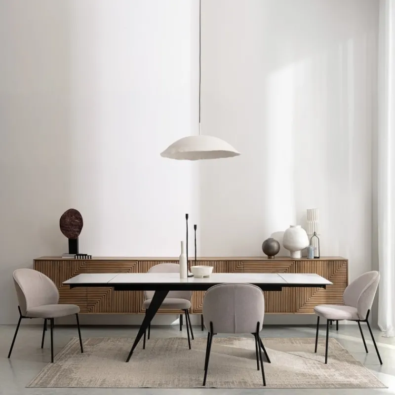 Bizzotto SEDIA IN TESSUTO BEIGE - WENDY