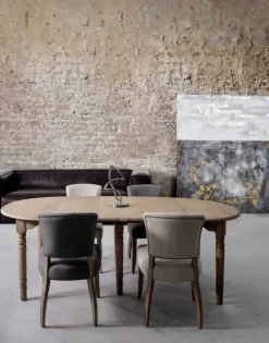 Sale Bizzotto SEDIA IN TESSUTO GRIGIA - MARATRIZ