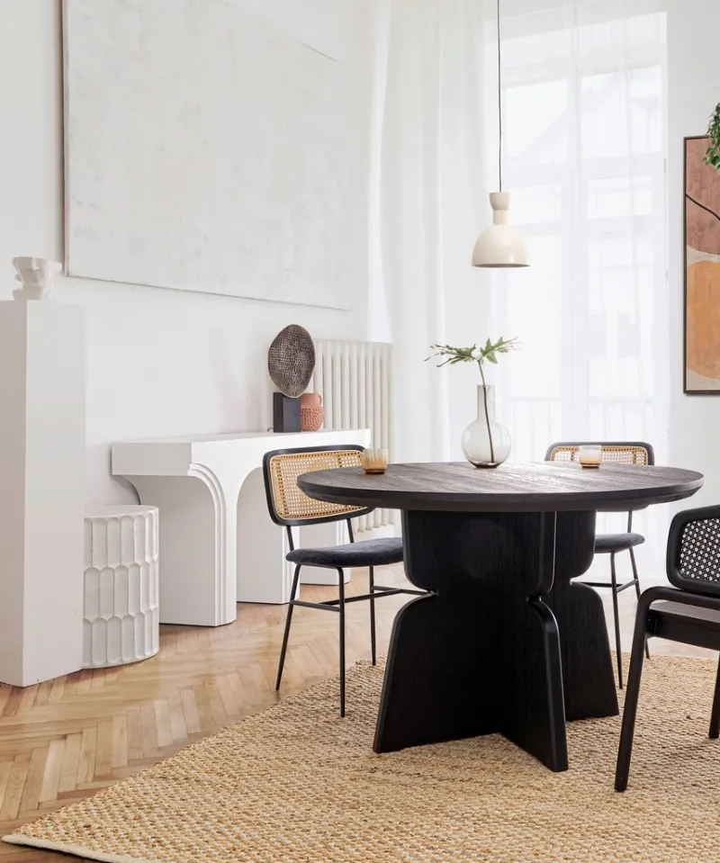 Bizzotto SEDIA IN TESSUTO GRIGIO SCURO - GLENNA