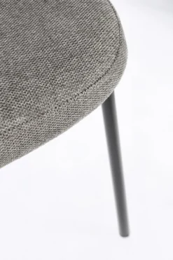 Bizzotto SEDIA IN TESSUTO GRIGIO SCURO - WENDY