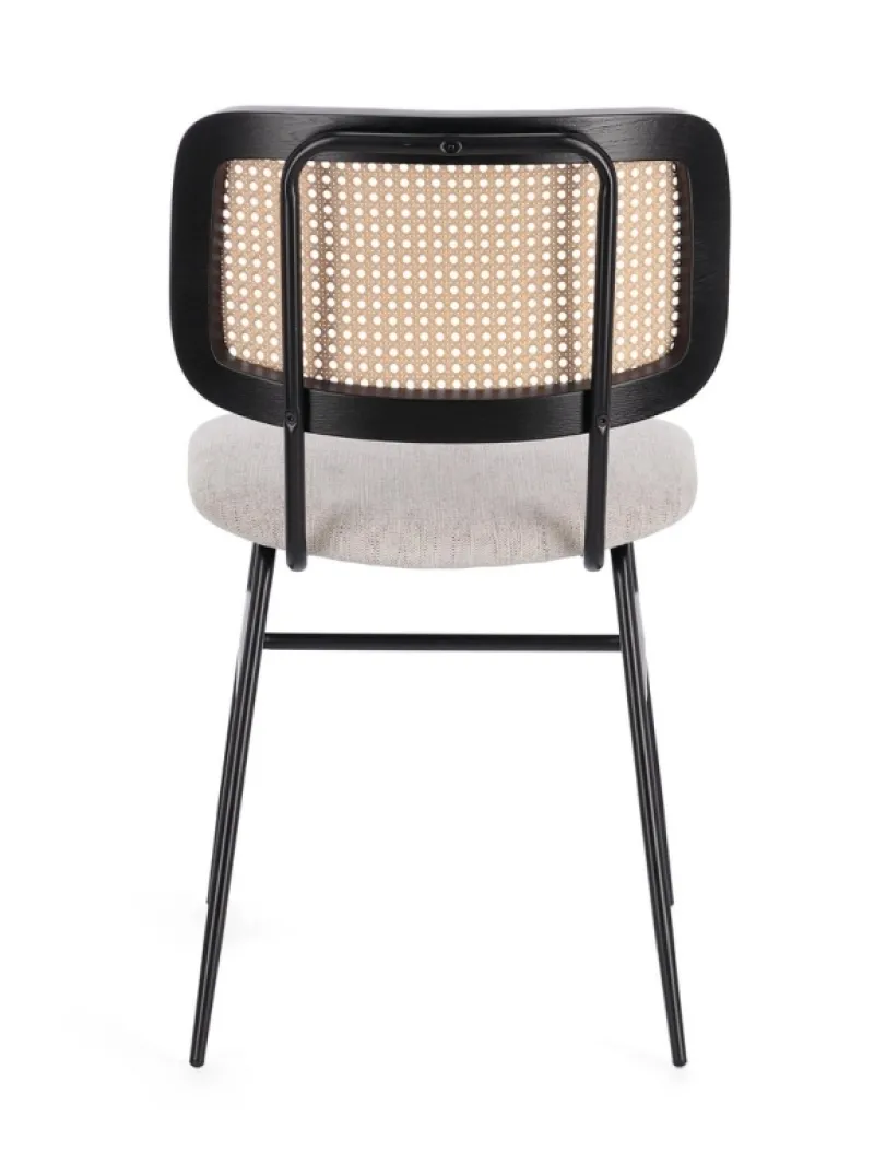 Clearance Bizzotto SEDIA IN TESSUTO NATURALE - GLENNA