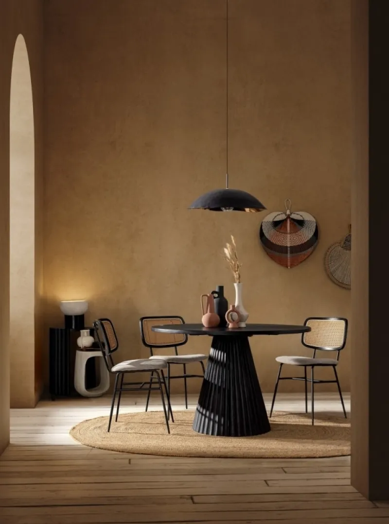 Clearance Bizzotto SEDIA IN TESSUTO NATURALE - GLENNA