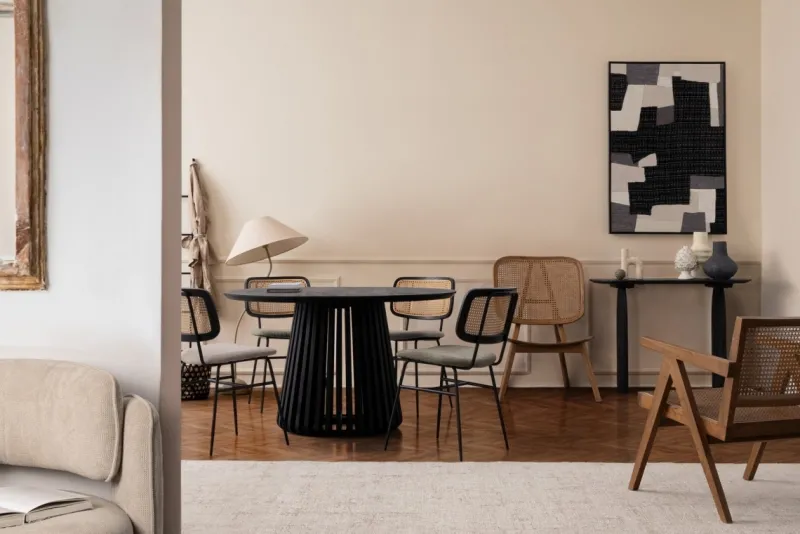 Clearance Bizzotto SEDIA IN TESSUTO NATURALE - GLENNA